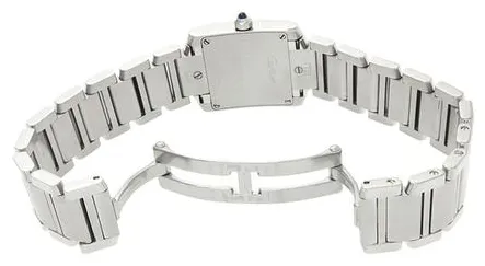 Cartier Tank W51008Q3 Stainless steel White 4