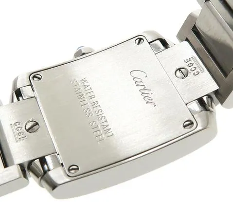 Cartier Tank W51008Q3 Stainless steel White 5