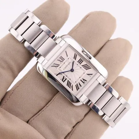 Cartier Tank W5310044 26mm Stainless steel Silver