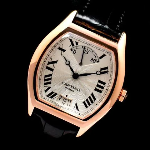 Cartier Tortue OT1820 34mm Rose gold White 1