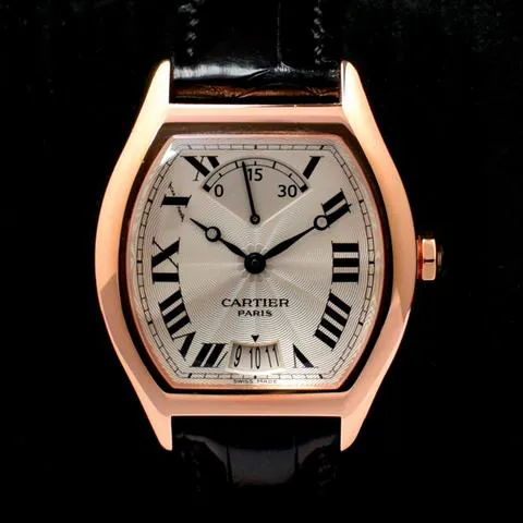 Cartier Tortue OT1820 34mm Rose gold White 2