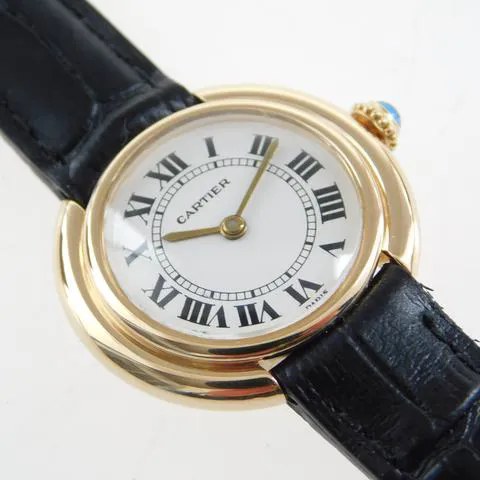 Cartier Vendôme 67080 26mm Yellow gold White