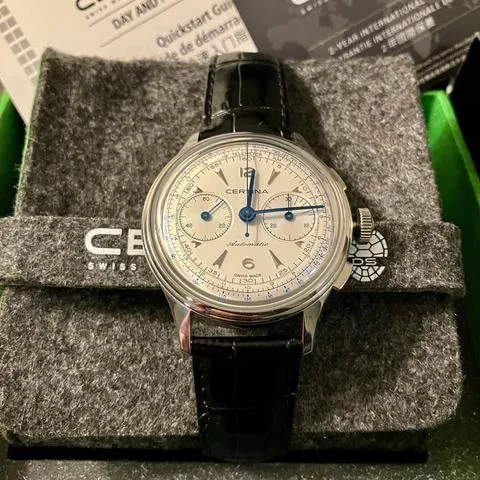 Certina Heritage Collection C038.462.16.037.00 42mm Steel Silver