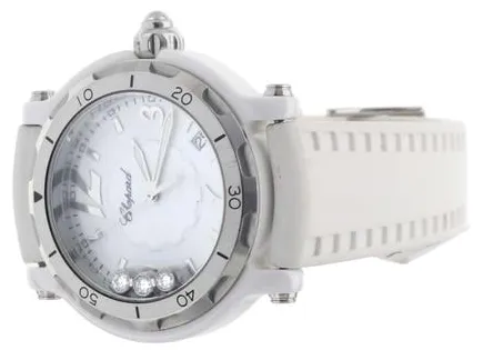 Chopard Happy Sport 28/8507 38mm Ceramic White 2