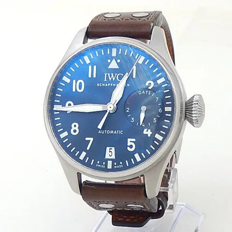 IWC Big Pilot IW500916 46mm Stainless steel Blue