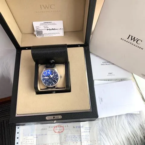 IWC Big Pilot IW503605 46.2mm Steel Blue