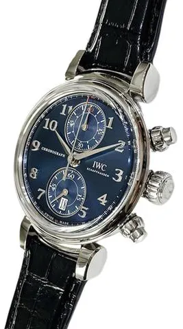 IWC Da Vinci IW393402 42mm Stainless steel Blue 2