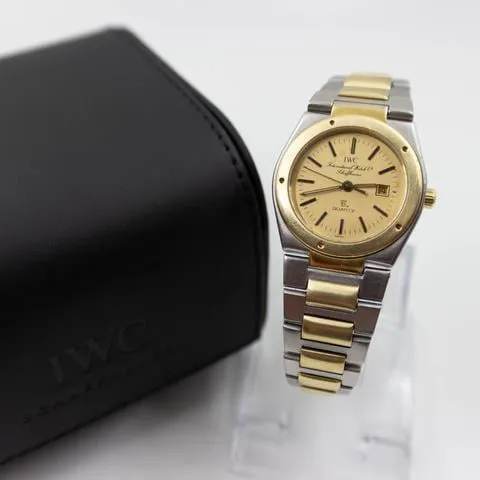 IWC Ingenieur Yellow gold and Stainless steel Champagne