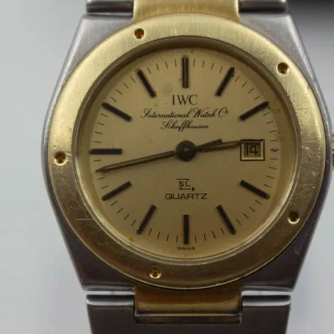 IWC Ingenieur Yellow gold and Stainless steel Champagne 14