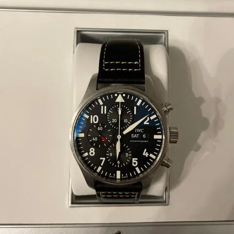 IWC Pilot IW377709 43mm Steel Black