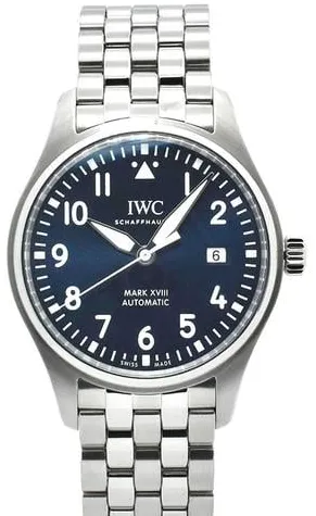 IWC Pilot Mark IW327014 40mm Stainless steel Blue