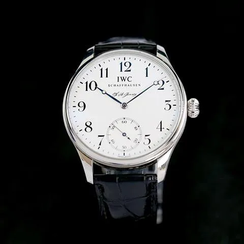 IWC Portuguese Hand-Wound IW544202 43mm Platinum White