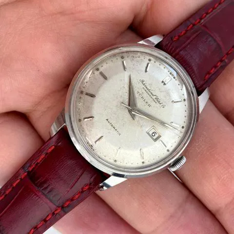 IWC 34mm Stainless steel Cream 1