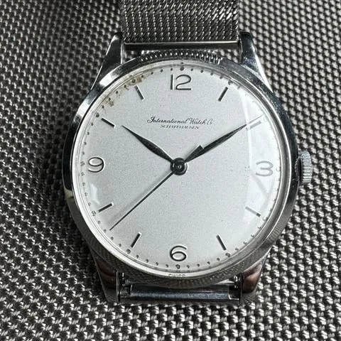 IWC 33mm Stainless steel Cream