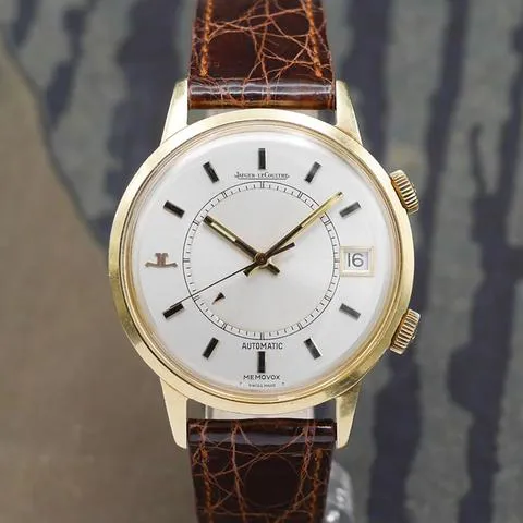 Jaeger-LeCoultre Memovox 875.21 37mm Yellow gold Silver