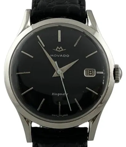 Movado Kingmatic 34.5mm Steel Black