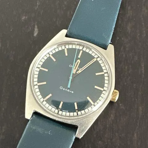 Omega Genève 136.041 35mm Stainless steel Blue 7