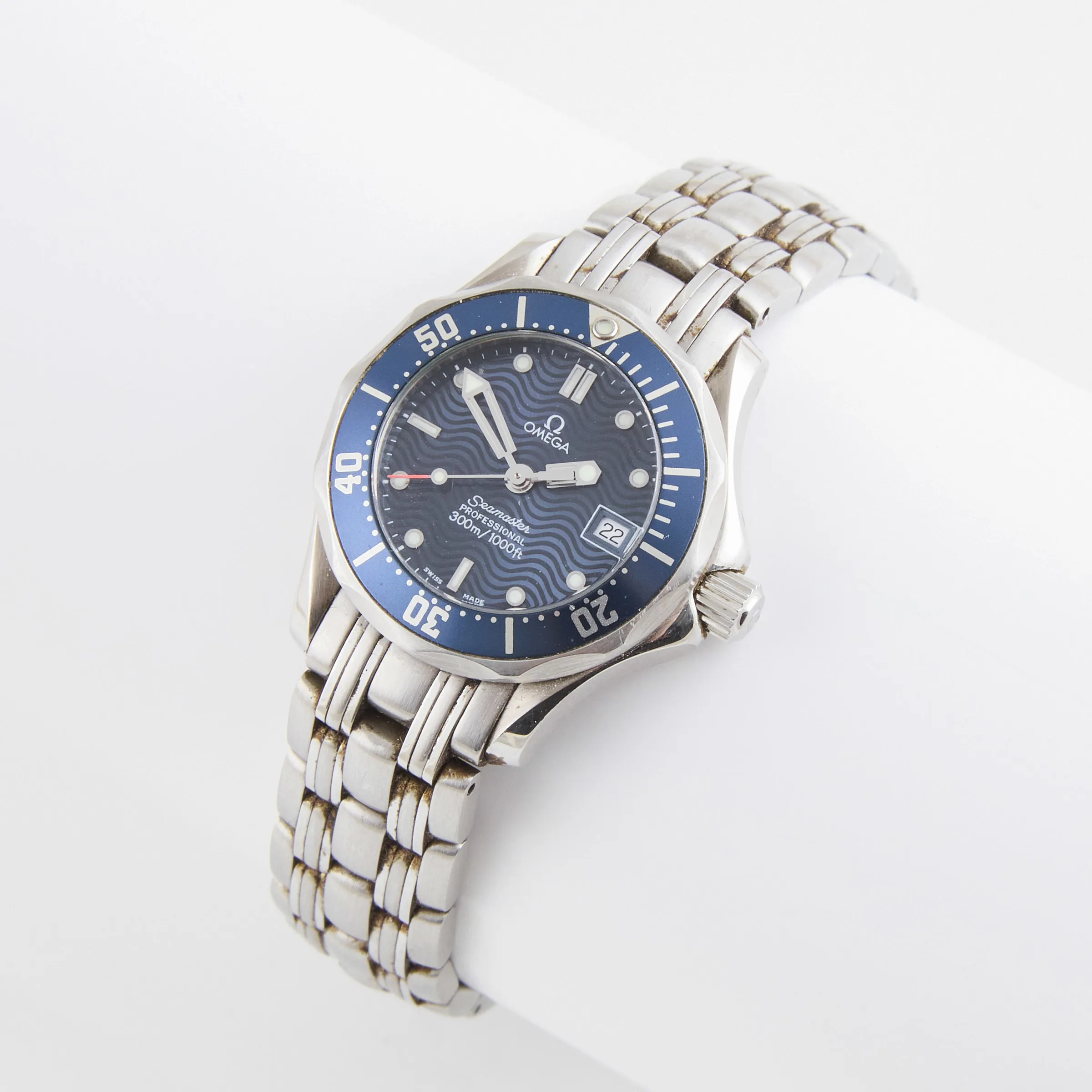 Omega Seamaster Professional 2224.80 28mm Stainless steel Blue