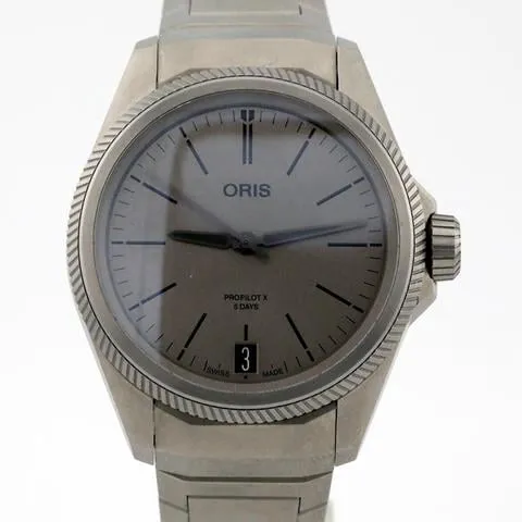 Oris Big Crown ProPilot 01 400 7778 7153-07 7 20 01TLC 39mm Titanium Gray