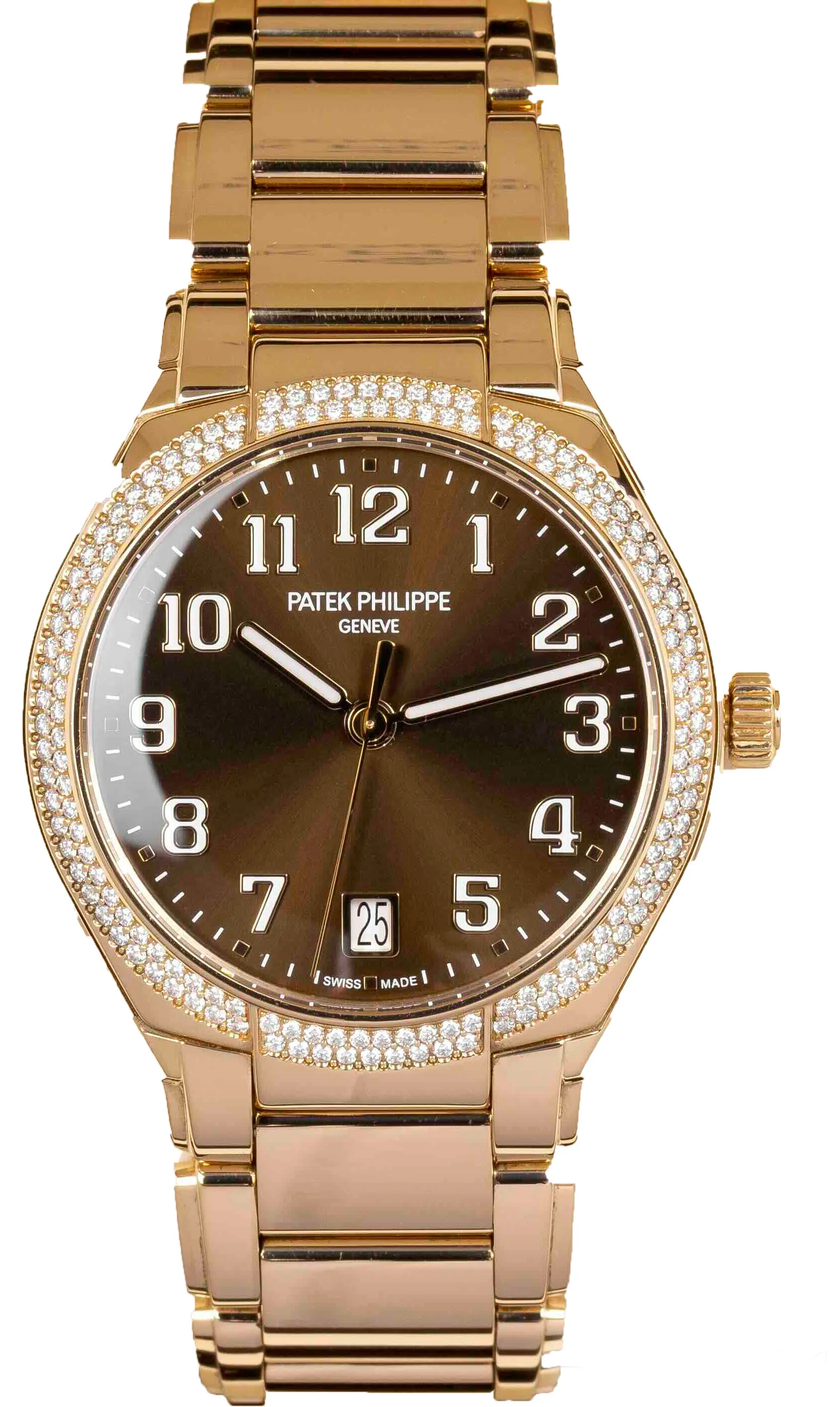 Patek Philippe Twenty~4 7300/1200R-001 36mm Rose gold Brown