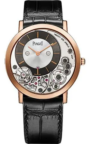 Piaget Altiplano G0A39110 38mm Rose gold Silver