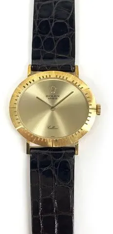 Rolex Cellini 4083 Yellow gold Champagne