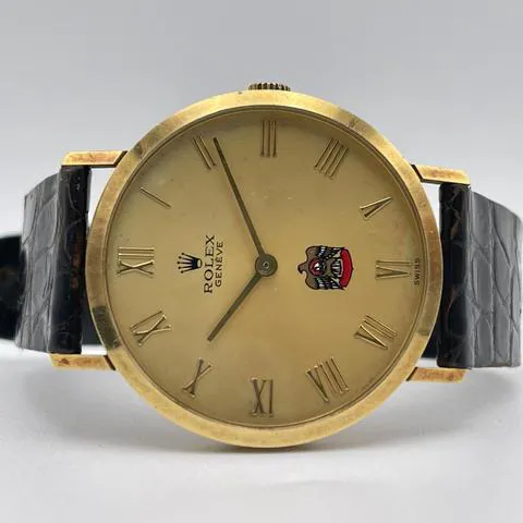 Rolex Cellini 4112 32mm Yellow gold Champagne 1