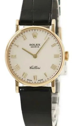 Rolex Cellini 5109/8 26mm Yellow gold Champagne