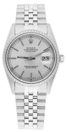 Rolex Datejust 36 16030 36mm Stainless steel Silver 1