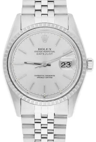 Rolex Datejust 36 16030 36mm Stainless steel Silver