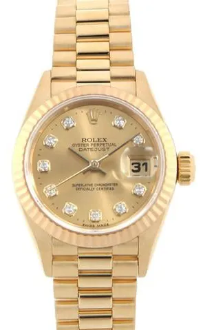 Rolex Datejust 69178G 26mm Yellow gold