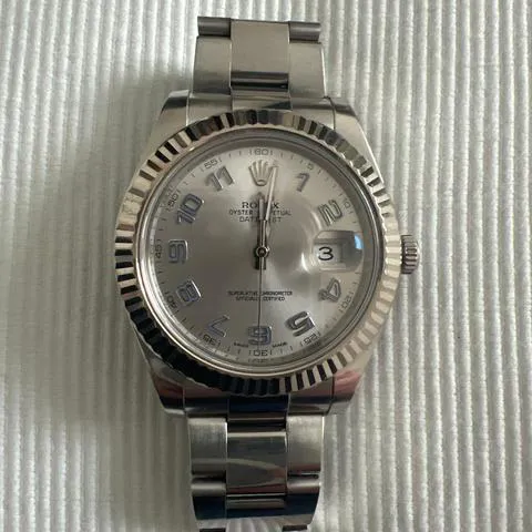 Rolex Datejust II 116334 41mm Stainless steel Silver