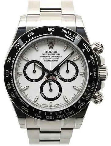 Rolex Daytona 126500LN 40mm Stainless steel White