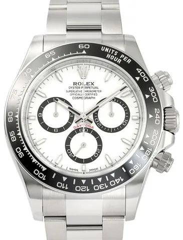 Rolex Daytona 126500LN 40mm Stainless steel White