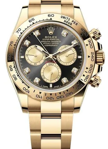 Rolex Daytona 126508-0003 40mm 18k yellow gold Black