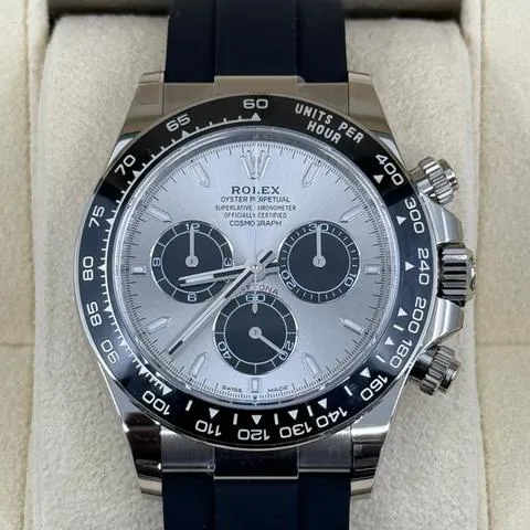 Rolex Daytona 126519LN-0006 40mm 18k white gold Silver 1