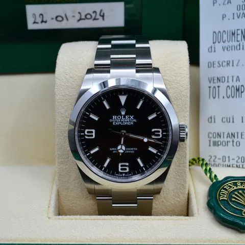 Rolex Explorer 224270 40mm Stainless steel Black