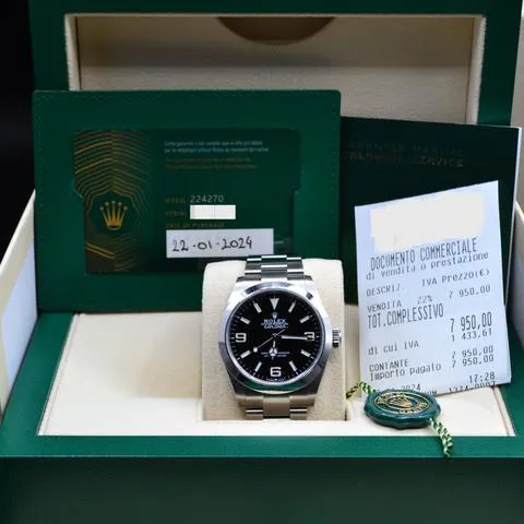 Rolex Explorer 224270 40mm Stainless steel Black 9