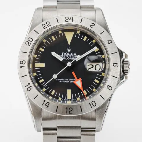 Rolex Explorer II 1655 40mm Stainless steel Black