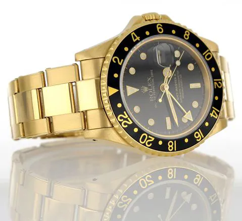 Rolex GMT-Master II 16718 40mm Yellow gold Black 5