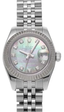 Rolex Lady-Datejust 179174NG 26mm Stainless steel Mother of pearl