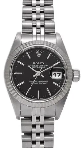 Rolex Lady-Datejust 79174 26mm Stainless steel Black