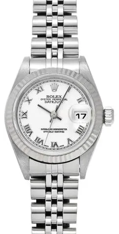 Rolex Lady-Datejust 79174 26mm Stainless steel White