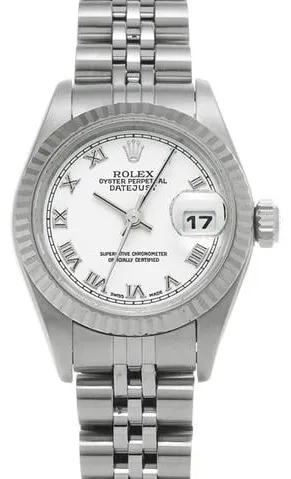 Rolex Lady-Datejust 79174 26mm Stainless steel White