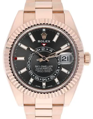 Rolex Sky-Dweller 326935 42mm Rose gold Rhodium