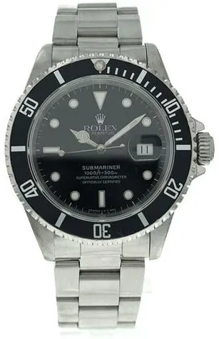 Rolex Submariner 16610LN 40mm Stainless steel Black