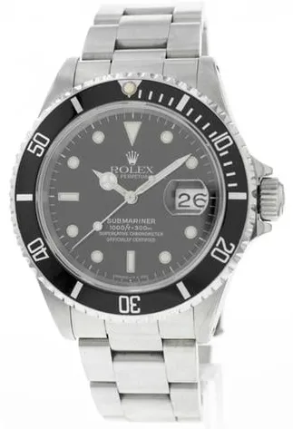 Rolex Submariner 16610LN 40mm Stainless steel Black