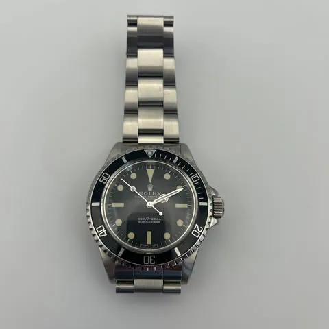 Rolex Submariner 5513 39mm Stainless steel Black