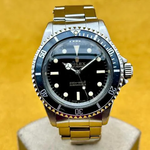 Rolex Submariner 5513 40mm Stainless steel Black