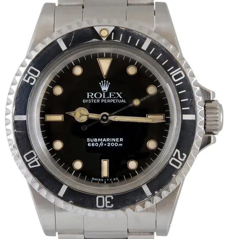 Rolex Submariner 5513 40mm Stainless steel Black 1